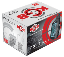 Сигнализация с автозапуском KGB FX-7 в Уфе Сигнализация с автозапуском KGB FX-7 в Уфе