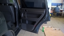 VW Touareg - шумоизоляция дверей VW Touareg - шумоизоляция дверей
