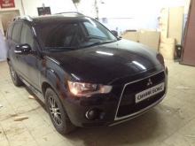 Шумоизоляция крыши Mitsubishi Outlander в Уфе
