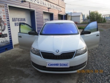 Тонировка "Хамелеон" на Skoda